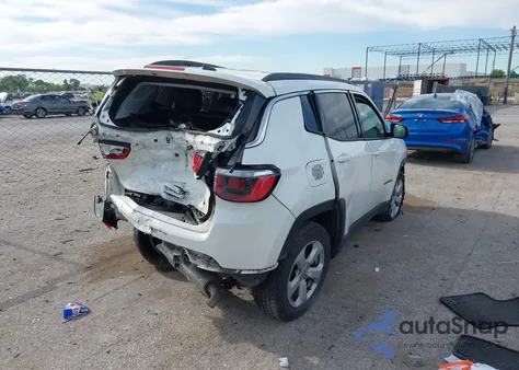 2018 Jeep Compass Latitude Fwd from USA, damaged, VIN 3C4NJCBBXJT165609